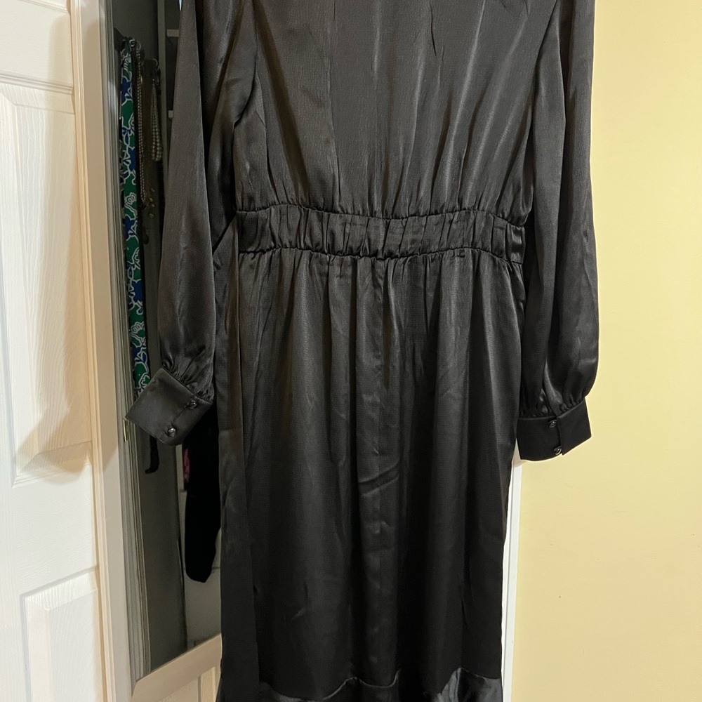 Sofia by Sofia Vergara Black Long Sleeve Dress